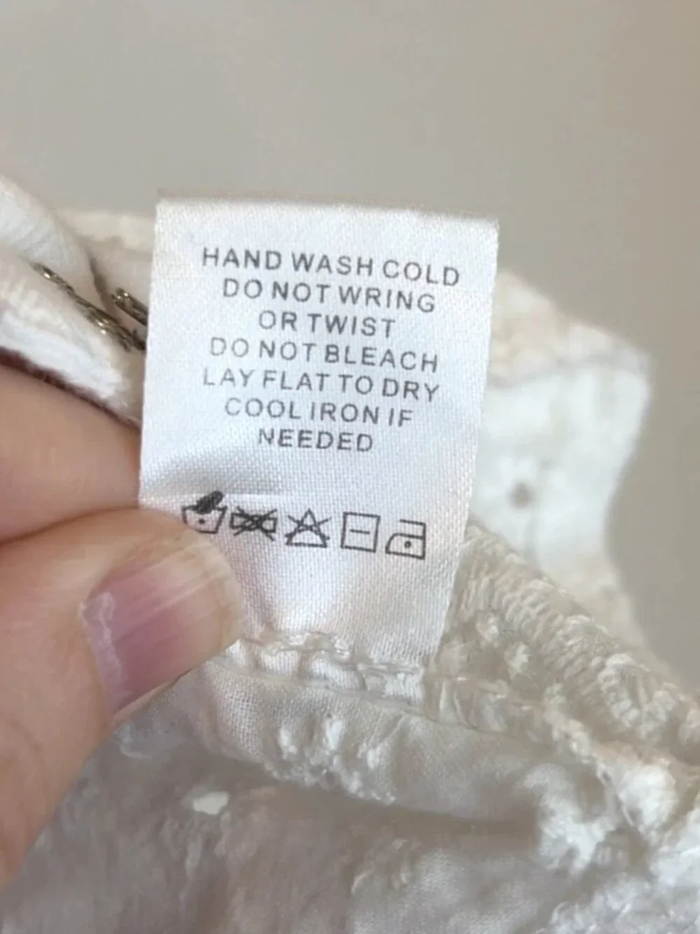 Superdown Romona Crop Top Sz M White Eyelet Lace Coquette Cottage Core Boho - Picture 11 of 11